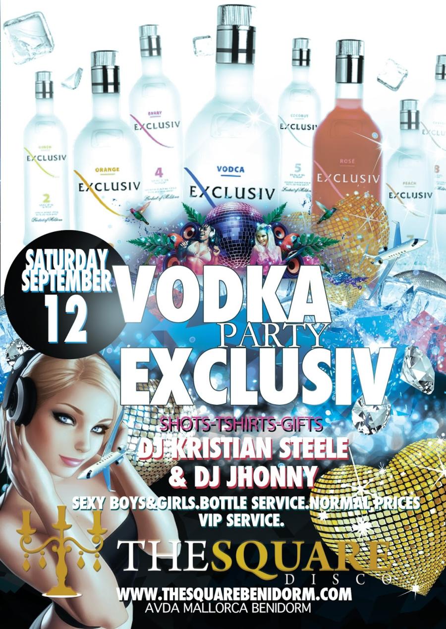 Vodka Exclusiv Party 12 de septiembre